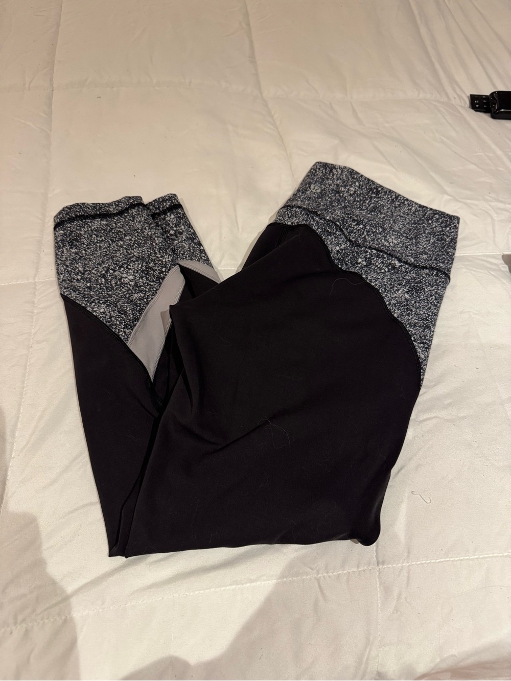 Black and Gray Leggings